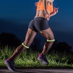 Proberos® Patella Support Ring Anti-Slip Silicone Patellar Knee Band Bandage Fashion Glow in The Dark for Sports Lightweight Design Running Basketball 2 PCS Proberos® Patella Support Ring Anti-Slip Silicone Patellar Knee Band Bandage Fashion Glow in The Dark for Sports Lightweight Design Running Basketball 2 PCS